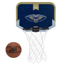 Franklin Sports NBA New Orleans Pelicans Mini Canestro da Porta - Mini Canestro per Bambini