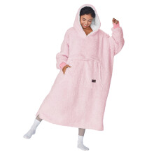Catalonia Oversized Blanket Hoodie Sweatshirt Full Body Comfortable Sherpa Lounging Pullover for Adults Gift for Women