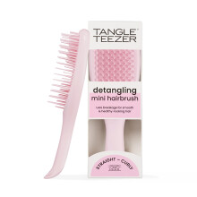 rosse cheveux limine les nuds et rduit la mini-brosse cheveux de casse pour les petites mains et tous les types de cheveux millniaux rose