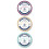 C.O. Bigelow Salves, Pack de 3 Lápis Labiais para Lábios e Pele Seca, Coco Baunilha, Maçã, Herbal Mint 1