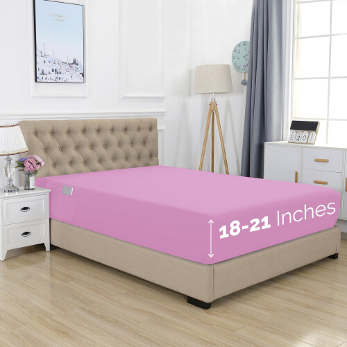 Lençol Ajustado Extra Profundo 18-21 Polegadas - Conforto Elegante