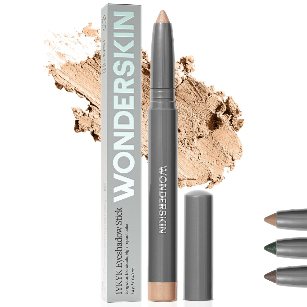 Wonderskin Eyeshadow Stick - IYKYK Longwear Waterproof Eye Shadow | Creamy eyeshadow glides on smoothly with waterproof, crease-resistant, all-day color. - Image 2