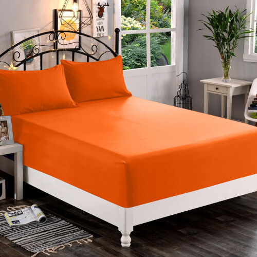 Lençol Ajustado Elegante Comfort 1500 Qualidade Premium Ultra Macio 18-24 Polegadas 1
