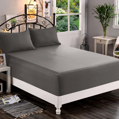 Lençol Ajustado Elegant Comfort 1500 Ultra Macio com Bolsos Profundos 18-24 Polegadas 1