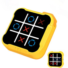 Tic Tac Toe-Spiel, 4-in-1-Handheld-Lernspielmaschine, elektronisches Tic-Tac-Toe-Spiel fr Bildung und Gedchtniswachstum, Heimspielzeug-Brettspiel f