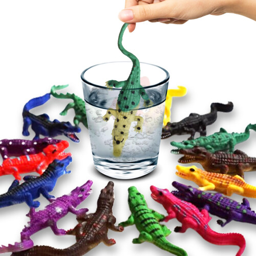 Brinquedos de Banho de Crocodilo que Mudam de Cor para Crianças - 16 Brinquedos de Água de 6 Polegadas