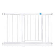 (Blanco, 132.6cm - 139.6cm) Bettacare Puerta Para Mascotas con Cierre Automático