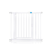 (Blanco, 89.4cm - 96.4cm) Bettacare Puerta Para Mascotas con Cierre Automático