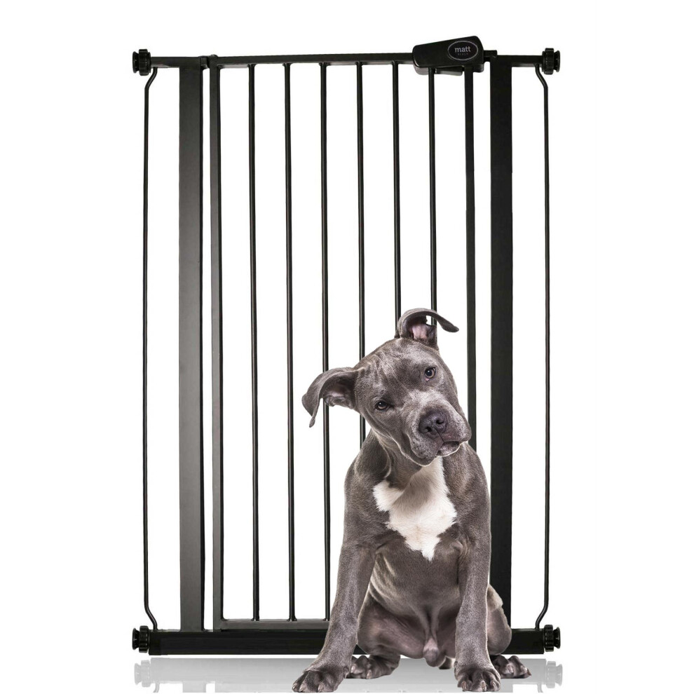 (, 75Cm - 83Cm) Child And Pet Gate Black Bettacare