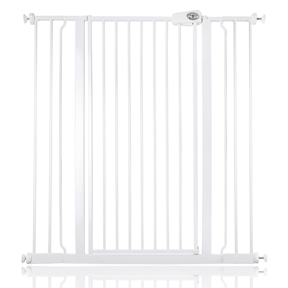 (, 100.8Cm - 108.4Cm) Child And Pet Gate White Bettacare