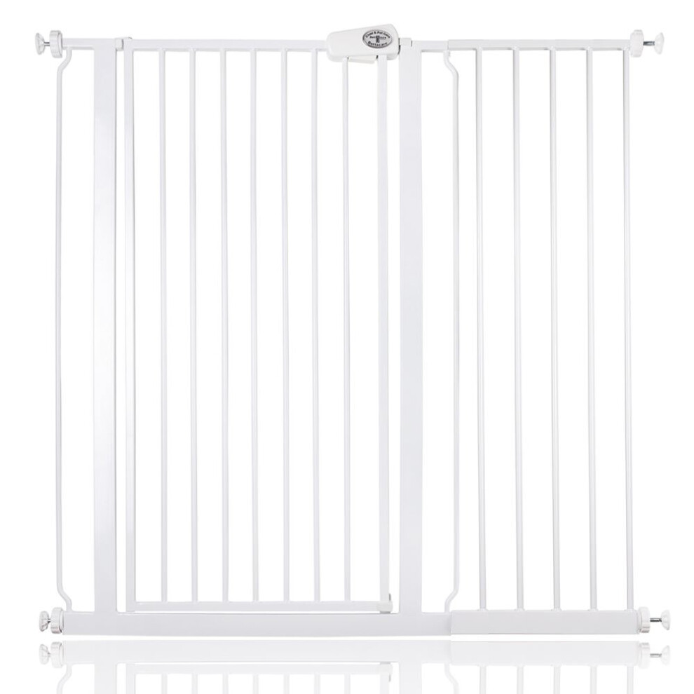 (, 107.4Cm - 115Cm) Child And Pet Gate White Bettacare