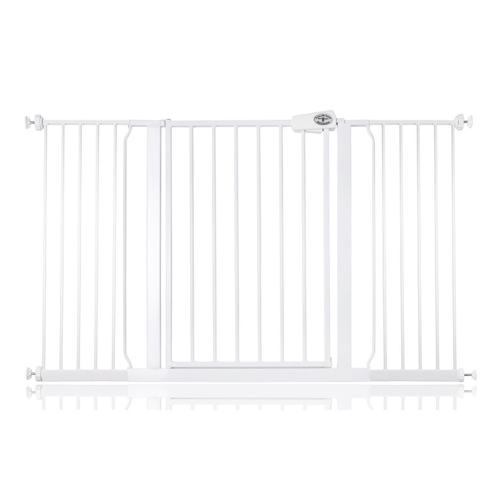 (, 139.8Cm - 147.8Cm) Easy Fit Pet Gate White Bettacare