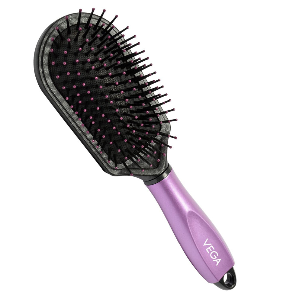 Vega Cushioned Brush with Cleaner