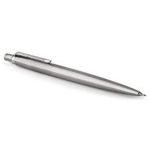 Parker Jotter – ołówek mechaniczny z stali nierdzewnej z chromowanym wykończeniem, grafit HB 0,5 mm, Nr 2, ikoniczny klips