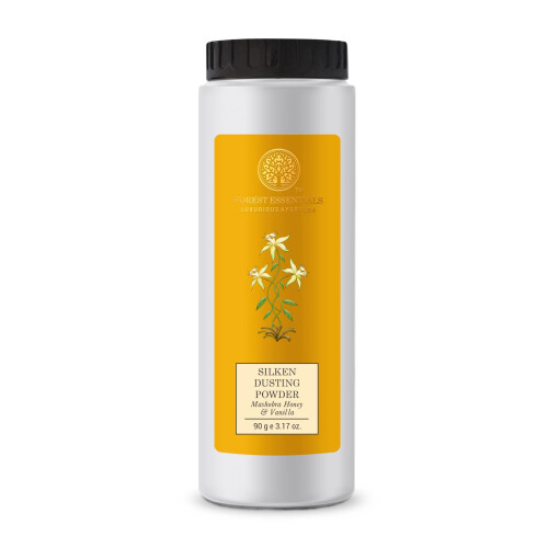 Forest Essentials Silken Dusting Powder Mashobra Med a vanilka 100g