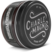 Charlemagne Original Pomade - Haarpommade voor mannen - Ontwikkeld door kappers Gemaakt in Duitsland - Perfecte fixatie en glanzende afwerking - Haar