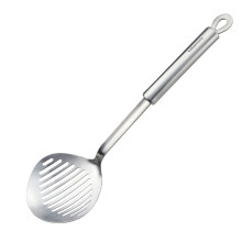 Skimmer Gleuflepel kitchamajigs Zeef Pollepel Heavy Duty 304 roestvrij staal Metalen spatel - Skimmer Gleuflepel Kooklepel voor keukenLepel voor keuk