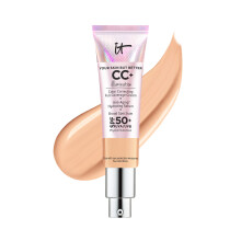 IT Cosmetics CC+ Crème Illumination (Moyen Neutre) - Fond de Teint Éclatant SPF 50+