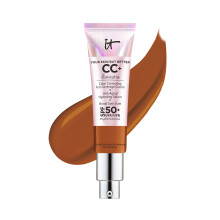 IT Cosmetics Your Skin But Better CC+ Cream Illumination Rich Honey (W)     Farbkorrigierende Creme, Foundation mit vollst   ndiger Deckkraft, Feucht