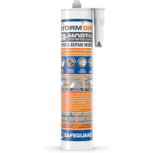 Stormdry Waterproof Express Repair Mortar-Ready to Use Cement-Free Mix 310ml Tube, Grey Sand