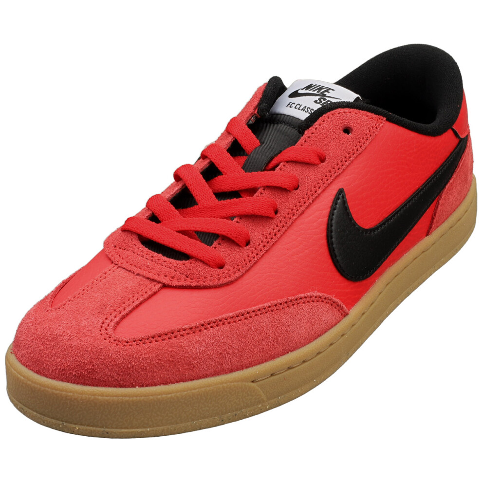 (7.5) Nike Sb Fc Classic Mens Skate Trainers in Red Black