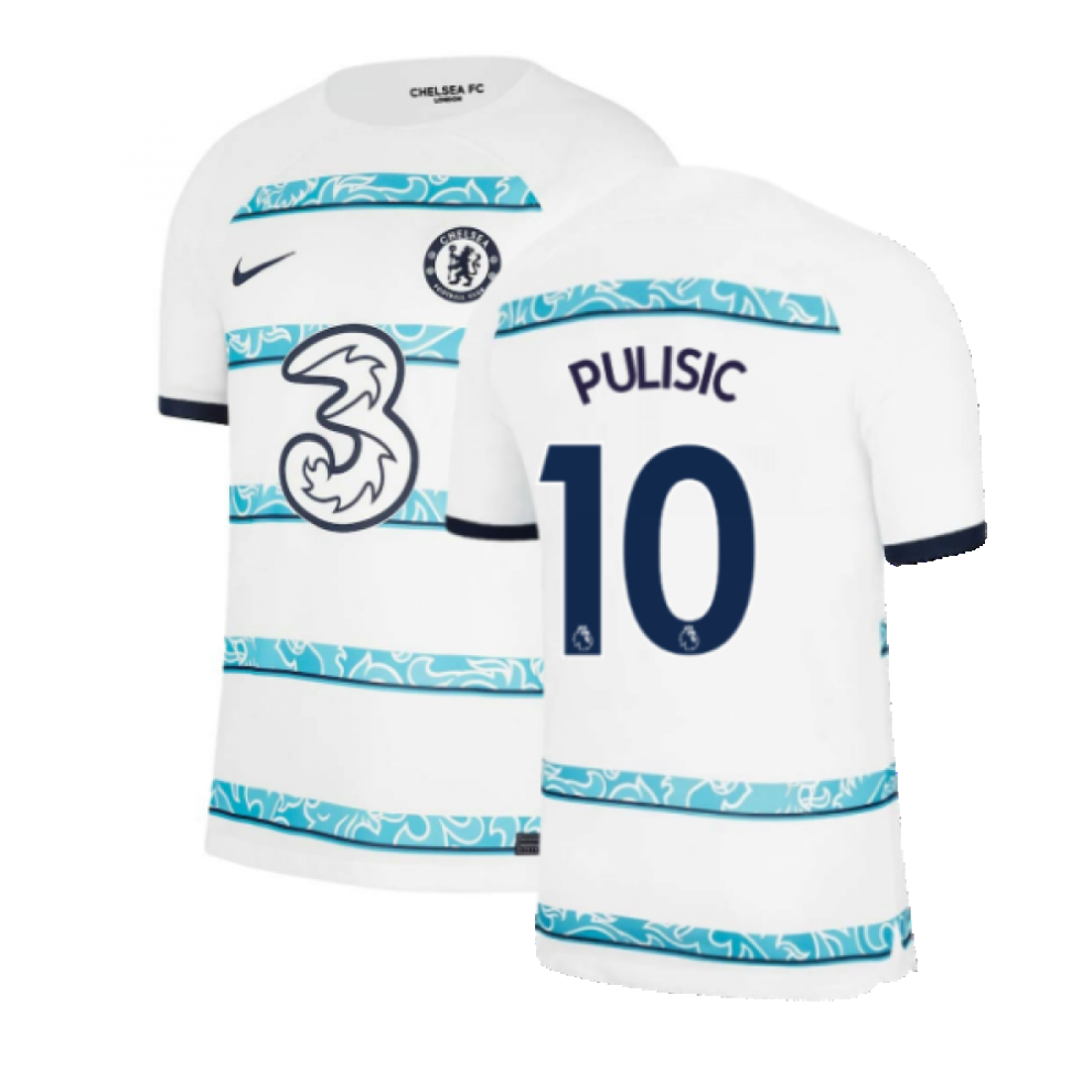 (L) 2022-2023 Chelsea Away Shirt (PULISIC 10)