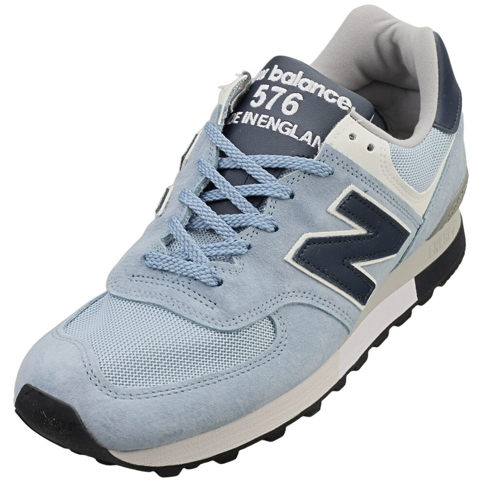 New Balance 576 Made In England Mens Fashion Trainers In Navy - 7 Uk Blue