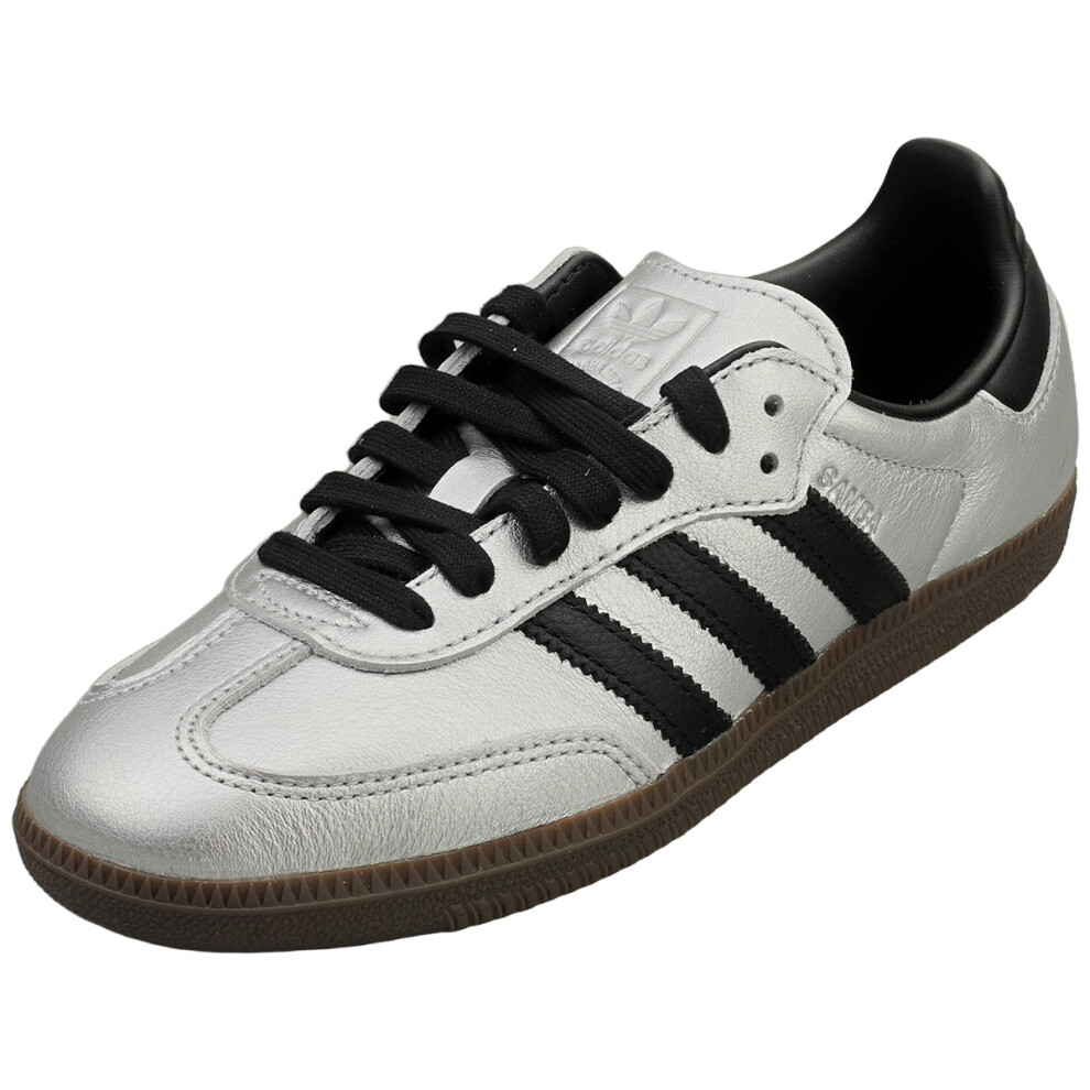 (3.5) adidas Samba Og Womens Fashion Trainers in Sail Black