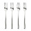 Cutlery 18/8 Stainless Steel Dinner Fork 4pc Set Simplicity 1