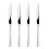 Cutlery 18/8 Stainless Steel Dinner Knife 4pc Set Sphere 1