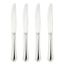Cutlery 18/8 Stainless Steel Dinner Knife 4pc Set Alhambra