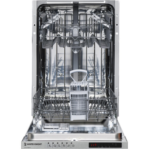 White-Knight-Press White Knight AT45BIDW  White 45Cm Integrated Dishwasher - E rated 1