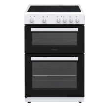 Statesman EDC60W2 White 4-Zone Electric Cooker - Freestanding 60 cm, A Energy Rating