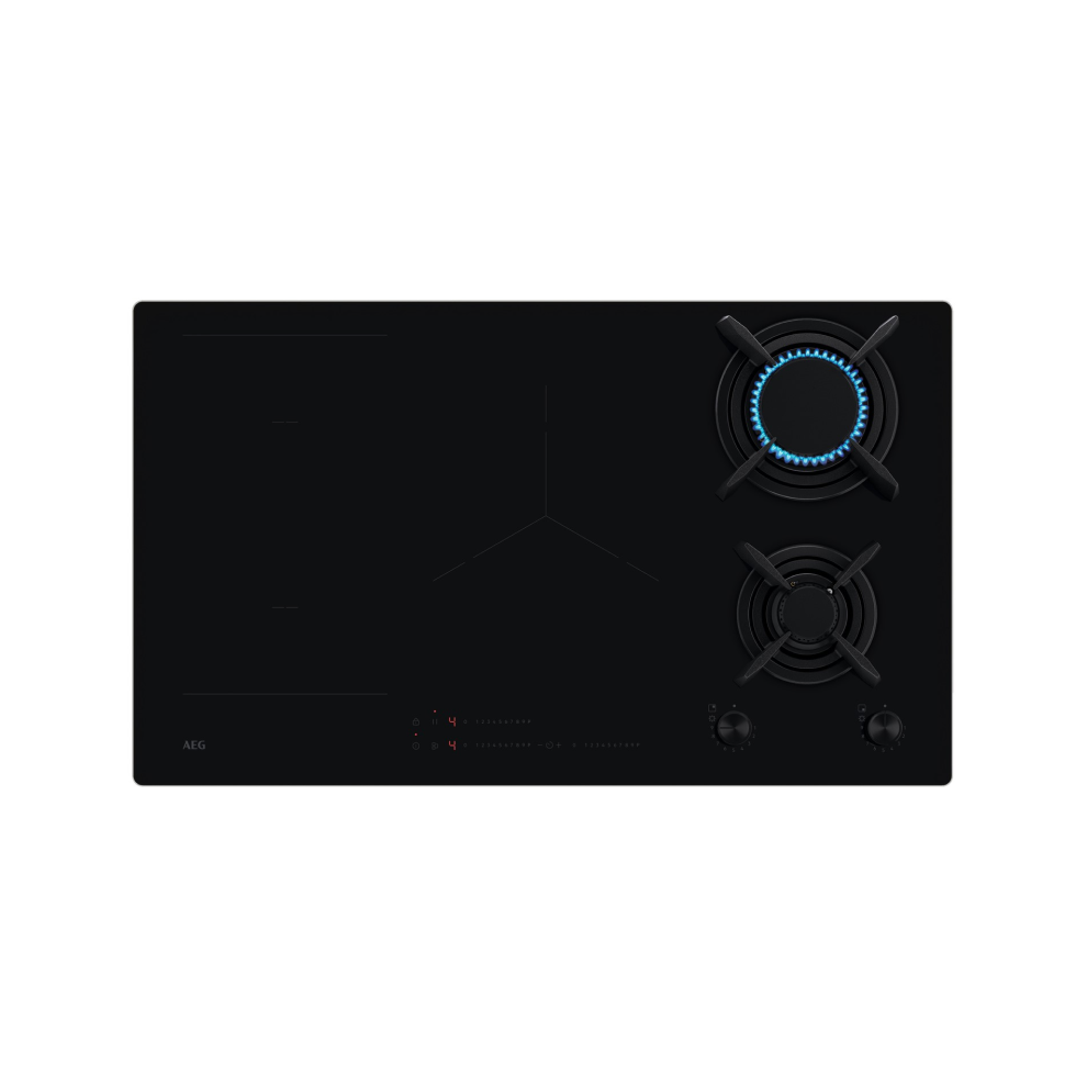 Aeg Hdb95623nb 90Cm Induction & Gas Mix Hob black - Image 7