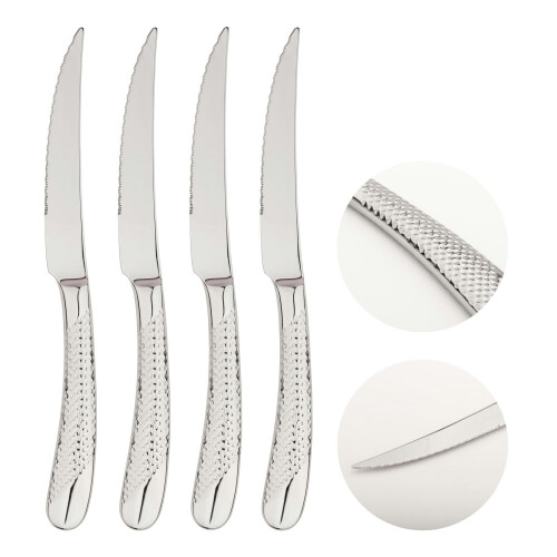 Cutlery 18/8 Stainless Steel Steak Knife 4pc Set Palace