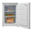 Midea MDRU129FZE01 - White Undercounter Freezer - 83L - E energy rating 2