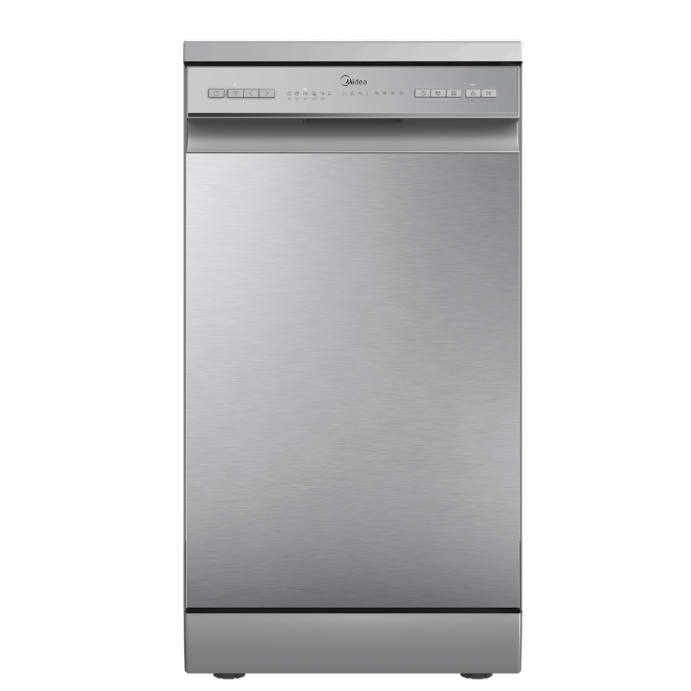Midea MDWEF1034C(S)-WG-UK - Silver Dishwasher - E energy