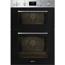 Smeg DOSF400B - Stainless Steel Double Ovens - 105L Capacity - A Energy Rating
