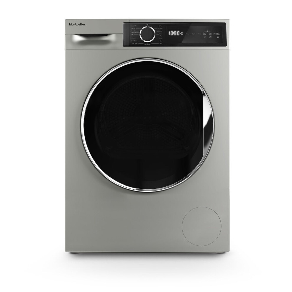 Montpellier Mwm814bls - Silver Freestanding 8Kg Washing Machine - 1400 Rpm - A Energy