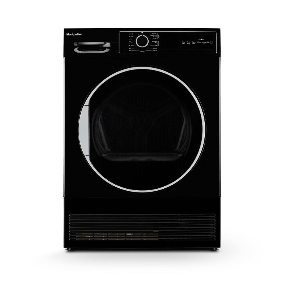 Montpellier Mtdc8sdk - 8Kg Condenser Tumble Dryer - B Energy Black