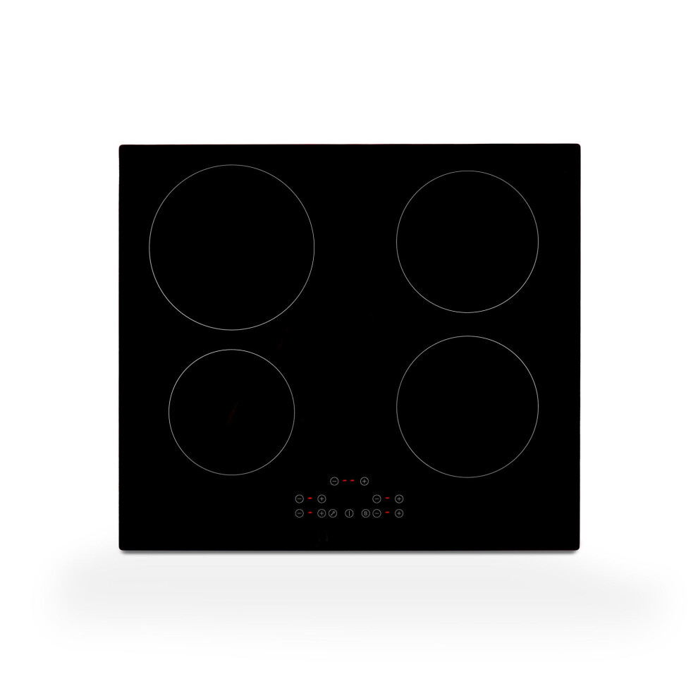 Montpellier Minh59-13A - 59Cm 4 Zone Induction Hob - Plug In 13Amp - A Black