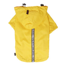 Puppia Authentic Base Jumper Raincoat  Medium  Yellow