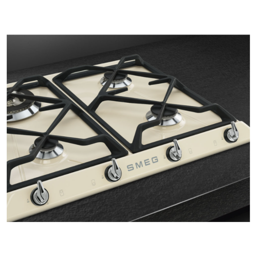 Smeg Smeg SR964PGH - Cream 4 Zone Gas Hob 1