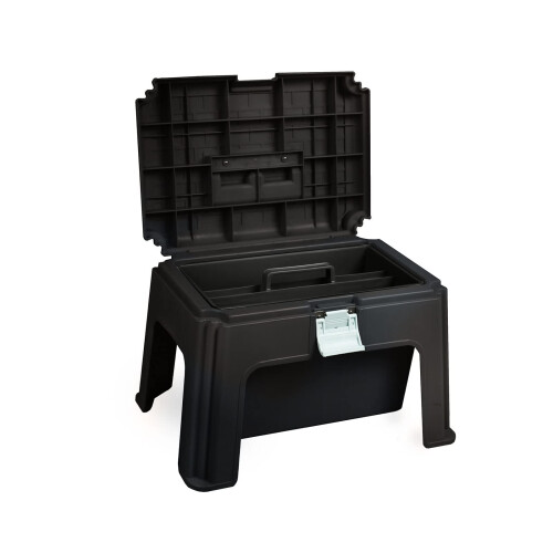 HORZE Putzbox-Montageblock - Schwarz - Einheitsgr      e