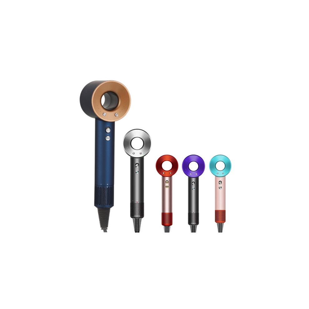 (Pink red) 5in1 Negative Ion Hair Dryer Leafless 3m Line