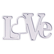 Love Letters Metal Cutting muere 1.5 por 2.3 pulgadas cortes de troquel para hacer tarjetas y lbumes de recortes de San Valentn Da de San Valentn