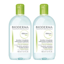 Bioderma - S?bium H2O - Micellrt vatten - Rengring och sminkborttagning - fr kombinerad till fet hud 33,4 Fl Oz