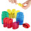 KIDMEN 2 Holes Pencil Sharpener Pencil Sharpener for Kids Pencil Sharpener Handheld-12 Pack 1