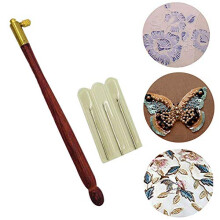 Finetoknow Tambourhaken mit 3 Nadeln 70 100 120 Stickerei Perlen H   kelwerkzeug-Set