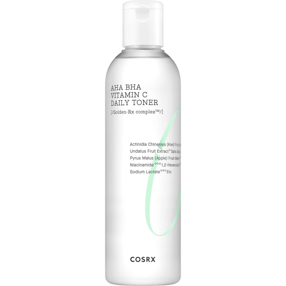 COSRX ABC Daily Toner  Korean Toner for Day & Night with AHA  BHA  & Vitamin C  Refreshing Exfoliating Toner for Clean Radiant Skin  Korean Skin Care